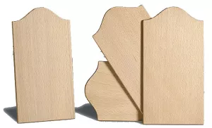 Frühstücksbrettchen aus Buchenholz